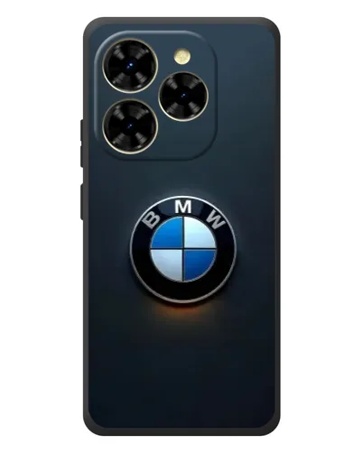Чехол для Blackview Shark 9 с картинкой «Логотип BMW — минимализм»