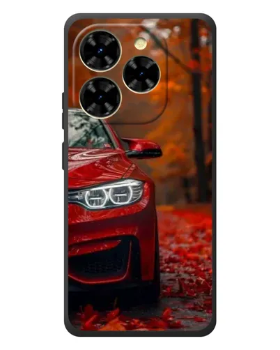 Чехол для Blackview Shark 9 с картинкой «Осенняя BMW M4»