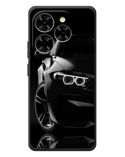 Чохол для Blackview Shark 9 з картинкою «Чорна BMW — профіль»