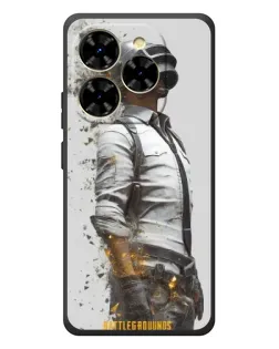 Чехол для Blackview Shark 9 с картинкой «PUBG — боец в пыли»