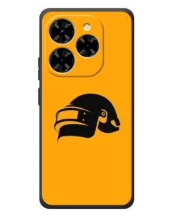 Чехол для Blackview Shark 9 с картинкой «PUBG — золотой шлем»