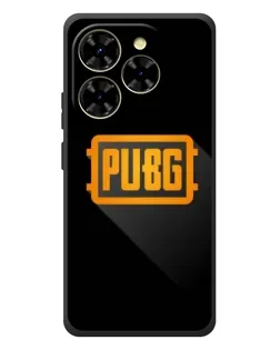 Чехол для Blackview Shark 9 с картинкой «PUBG — рамка лого»