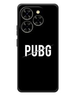 Чехол для Blackview Shark 9 с картинкой «PUBG — белый логотип»