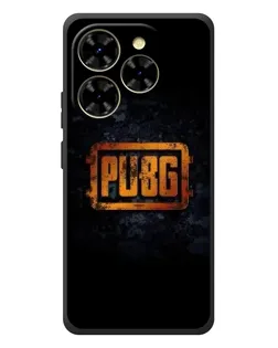Чехол для Blackview Shark 9 с картинкой «PUBG — золотой логотип»