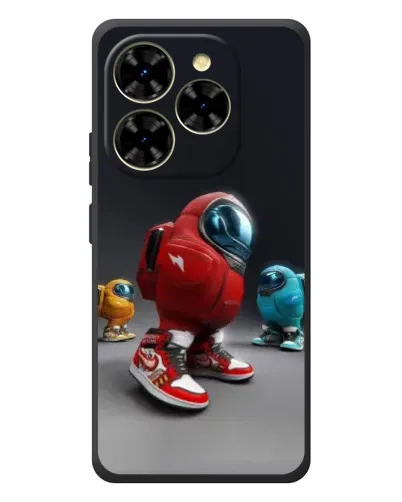 Чехол для Blackview Shark 9 с картинкой «Among Us — 3D стиль»