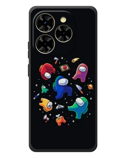 Чехол для Blackview Shark 9 с картинкой «Among Us космос»
