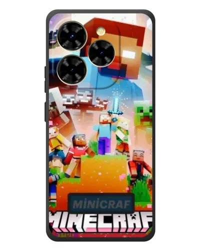 Чехол для Blackview Shark 9 с картинкой «Minecraft герои игры» Чехол для Blackview Shark 9 с картинкой «Minecraft герои игры»