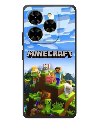 Чехол для Blackview Shark 9 с картинкой «Minecraft классический мир» Чехол для Blackview Shark 9 с картинкой «Minecraft классический мир»
