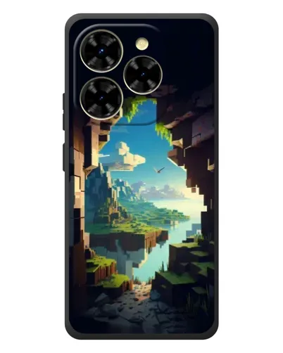 Чехол для Blackview Shark 9 с картинкой «Вид из пещеры» Чехол для Blackview Shark 9 с картинкой «Вид из пещеры»