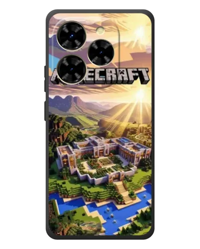 Чехол для Blackview Shark 9 с картинкой «Minecraft панорама» Чехол для Blackview Shark 9 с картинкой «Minecraft панорама»