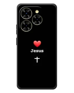 Чохол для Blackview Shark 9 з картинкою «Серце - Jesus»
