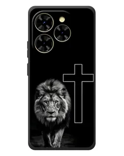Чохол для Blackview Shark 9 з картинкою «Лев та Хрест»