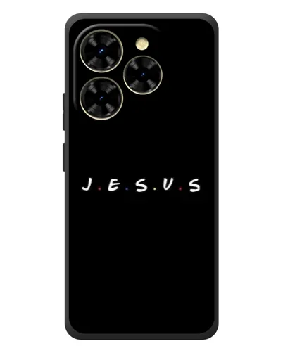 Чехол для Blackview Shark 9 с картинкой «Точки веры J.E.S.U.S.»