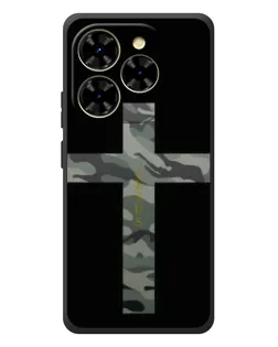 Чехол для Blackview Shark 9 с картинкой «Милитари Крест»