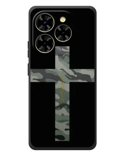 Чехол для Blackview Shark 9 с картинкой «Милитари Крест»
