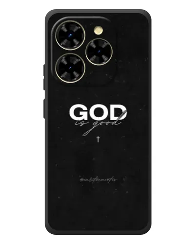 Чехол для Blackview Shark 9 с картинкой «GOD — Бог над всем»