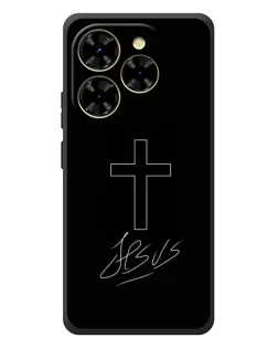 Чохол для Blackview Shark 9 з картинкою «Графічний хрест Jesus»