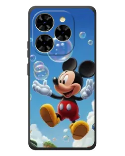 Чехол для Blackview Shark 9 с картинкой «Mickey и мыльные пузыри»