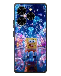 Чехол для Blackview Shark 9 с картинкой «Неоновый океан»