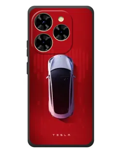 Чехол для Blackview Shark 9 с картинкой «Tesla Top View»
