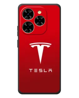 Чехол для Blackview Shark 9 с картинкой «Tesla Red Classic»