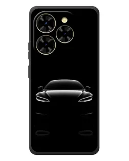 Чехол для Blackview Shark 9 с картинкой «Силуэт Tesla Night»