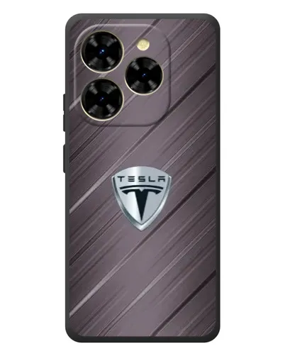 Чехол для Blackview Shark 9 с картинкой «Металлическая текстура Tesla» Чехол для Blackview Shark 9 с картинкой «Металлическая текстура Tesla»