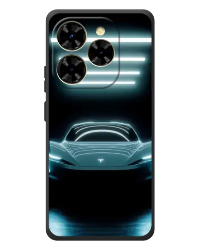 Чехол для Blackview Shark 9 с картинкой «Tesla в неоне» Чехол для Blackview Shark 9 с картинкой «Tesla в неоне»