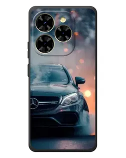 Чехол для Blackview Shark 9 с картинкой «Mercedes — ночной город»