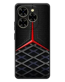 Чехол для Blackview Shark 9 с картинкой «Mercedes Carbon Grid»