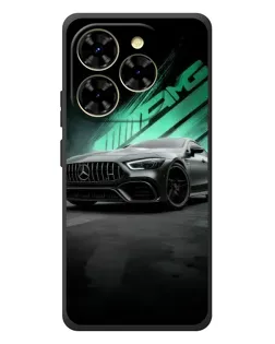 Чехол для Blackview Shark 9 с картинкой «Темный Mercedes AMG»