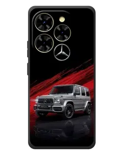 Чехол для Blackview Shark 9 с картинкой «Mercedes G-Class красный»