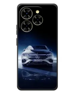 Чехол для Blackview Shark 9 с картинкой «Ночной Mercedes EQ»