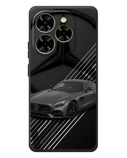 Чехол для Blackview Shark 9 с картинкой «Mercedes AMG — графика»