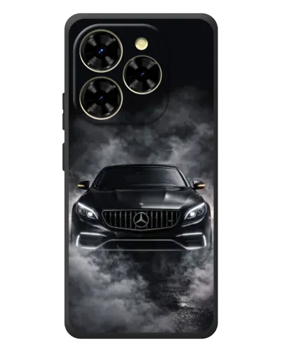 Чехол для Blackview Shark 9 с картинкой «Mercedes в дыму» Чехол для Blackview Shark 9 с картинкой «Mercedes в дыму»