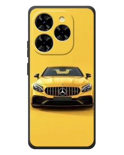 Чехол для Blackview Shark 9 с картинкой «Желтый Mercedes GT»