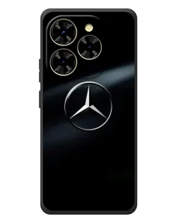 Чехол для Blackview Shark 9 с картинкой «Mercedes на металле»