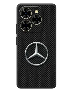 Чехол для Blackview Shark 9 с картинкой «Карбоновый Mercedes стиль»