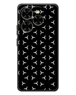 Чехол для Blackview Shark 9 с картинкой «Mercedes паттерн звезд»