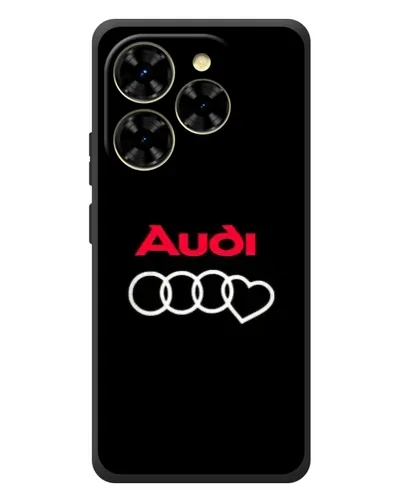 Чехол для Blackview Shark 9 с картинкой «Логотип Audi Heart» Чехол для Blackview Shark 9 с картинкой «Логотип Audi Heart»