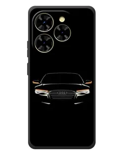 Чехол для Blackview Shark 9 с картинкой «Audi — ночной контур»