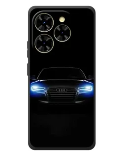Чехол для Blackview Shark 9 с картинкой «Audi в неоне»