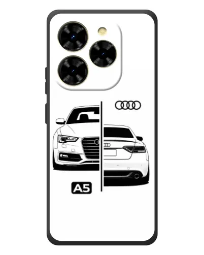 Чехол для Blackview Shark 9 с картинкой «Audi — контрастный дизайн» Чехол для Blackview Shark 9 с картинкой «Audi — контрастный дизайн»