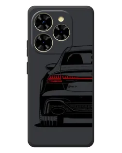 Чехол для Blackview Shark 9 с картинкой «Задняя часть Audi — арт»