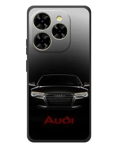Чехол для Blackview Shark 9 с картинкой «Audi — градиентный контур» Чехол для Blackview Shark 9 с картинкой «Audi — градиентный контур»