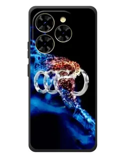 Чехол для Blackview Shark 9 с картинкой «Энергия лого Audi»