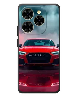 Чехол для Blackview Shark 9 с картинкой «Audi RS — красный стиль»