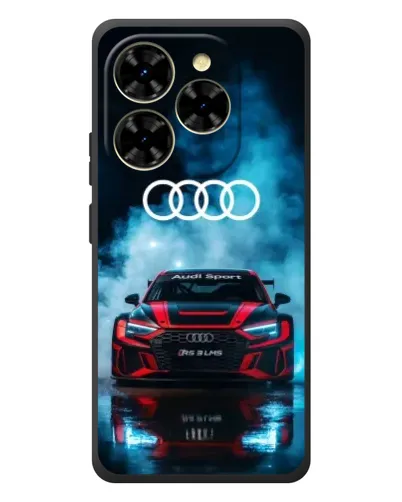 Чехол для Blackview Shark 9 с картинкой «Audi Sport — неон» Чехол для Blackview Shark 9 с картинкой «Audi Sport — неон»