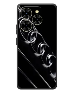 Чехол для Blackview Shark 9 с картинкой «Audi — абстрактные кольца»