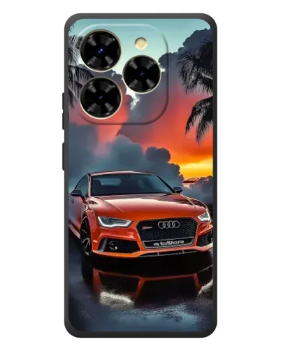 Чехол для Blackview Shark 9 с картинкой «Audi — закат» Чехол для Blackview Shark 9 с картинкой «Audi — закат»